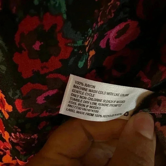 NWT Wild Fable Ruffle Floral Top Size 4XL - Picture 5 of 11